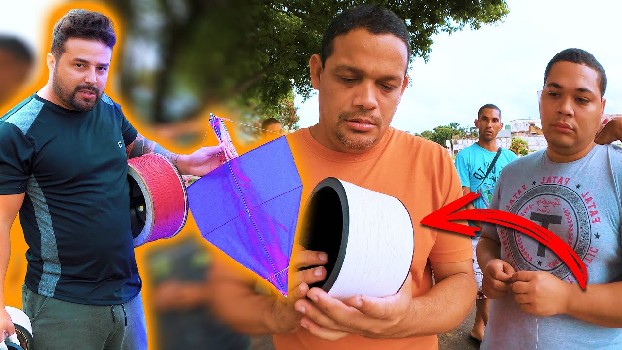 NINGUÉM ACREDITA O QUE ESSA LINHA FAZ - Soltando só no puxão