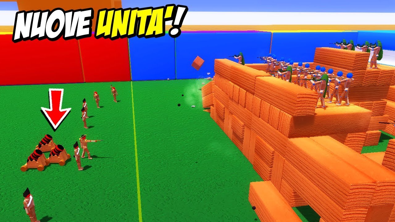 COLPI ESPLOSIVI DEI NUOVISSIMI MORTAI DEMOLISCONO UN CASTELLO GIOCATTOLO!! - Wooden Battles ITA