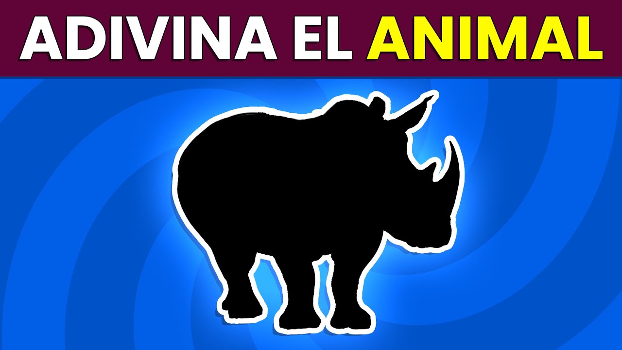 Adivina el Animal por la Silueta 🤓🧠 | Test de Animales ✅
