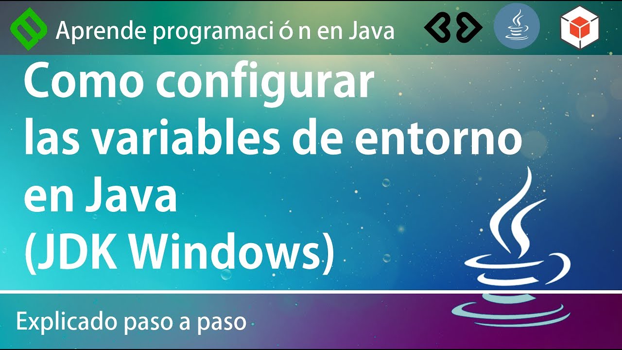 💻 Como CONFIGURAR las VARIABLES DE ENTORNO en Java (JDK Windows)