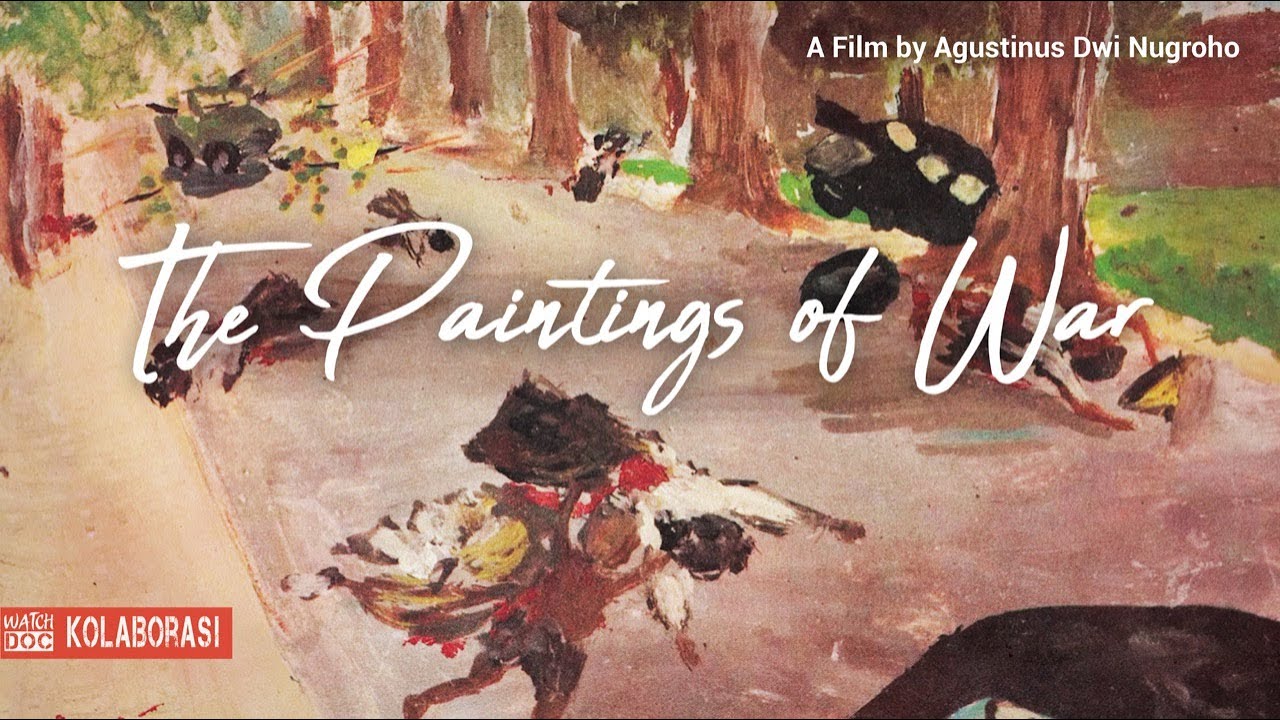 THE PAINTINGS OF WAR: Anak-Anak Mendokumentasikan Perang Di Atas Kanvas
