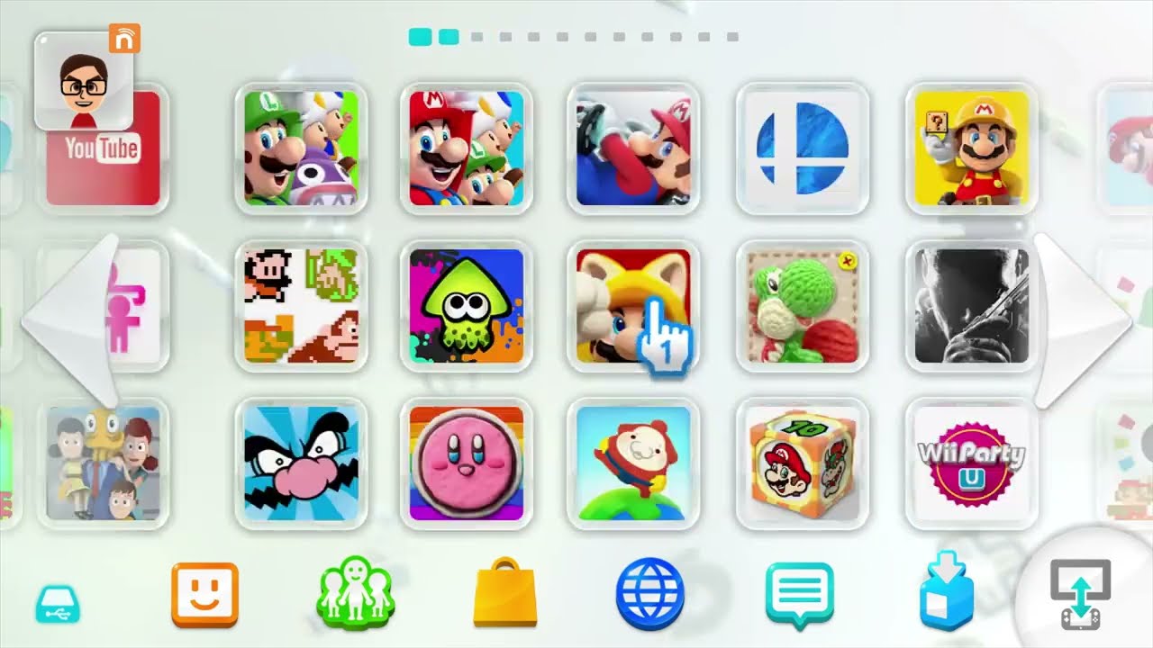 Wii U Menu Tour 5/28/24