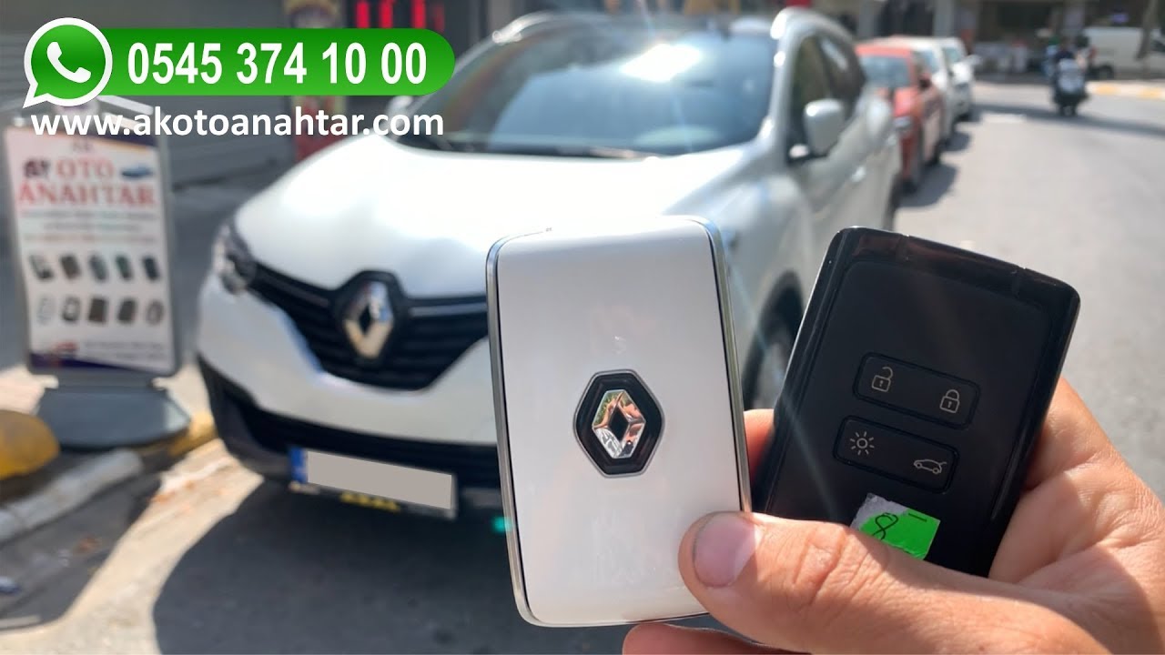 RENAULT KADJAR 2017 KART ANAHTAR YAPIMI | Çoğaltma Kodlama Kopyalama | AK OTO ANAHTAR