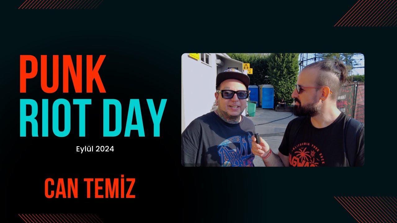 Can Temiz - Punk Riot Day 2024 Röportaj @can_temiz