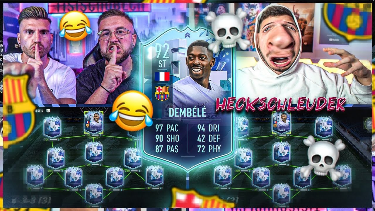 Da geht der NÄCHSTE RUTSCHEN 😂 DEMBELE FUT FANTASY Squad Builder Battle ⭐️ FIFA 22