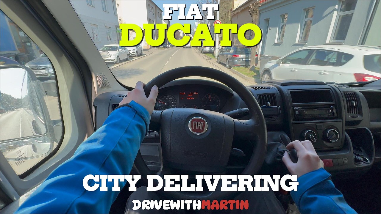 POV Sunny City Delivering | 2017 Fiat Ducato 2.3L MultiJet 177HP
