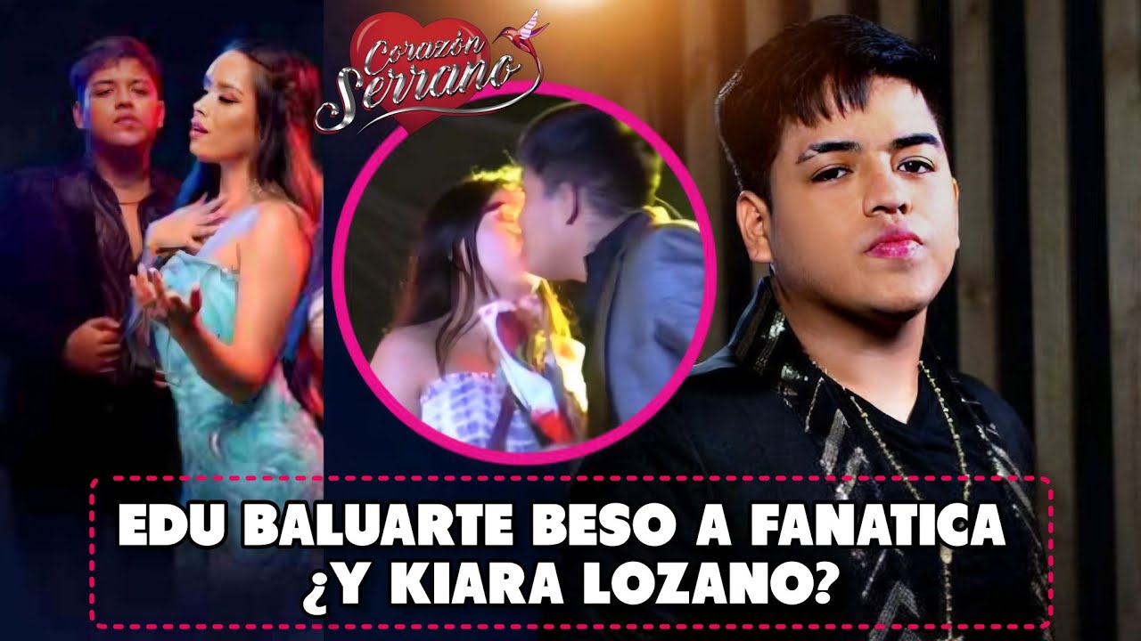 EDU BALUARTE, VOCALISTA DE CORAZÓN SERRANO, BESO A UNA FANÁTICA EN AREQUIPA EN PLENO CONCIERTO