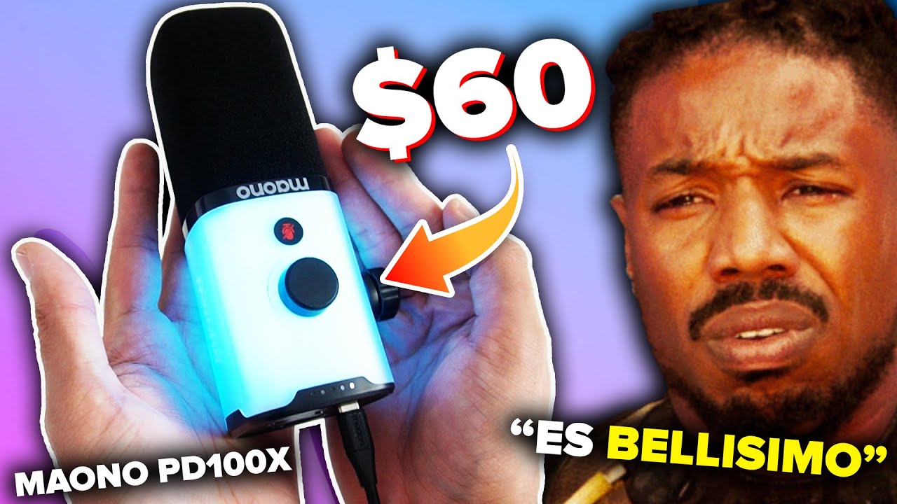 🎤 EL MEJOR MICROFONO CALIDAD PRECIO DE 2024! | MAONO PD100X UNA JOYA EN SONIDO Y DISEÑO | UrbVic
