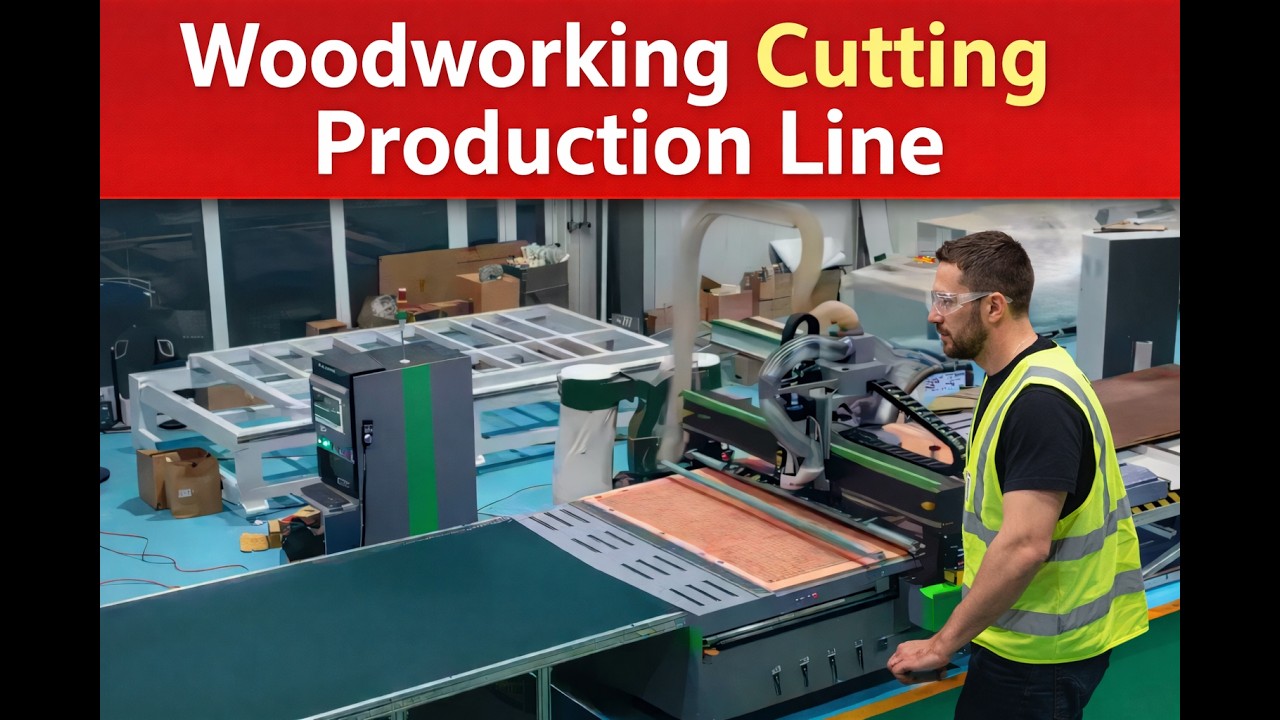 Automatic Loading & Unloading ATC CNC Router
