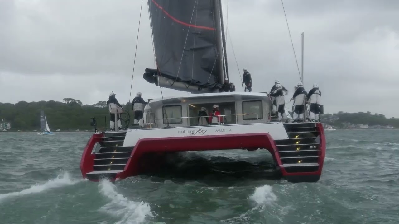 Round the Island Race 2024. Stage 1. Starts.