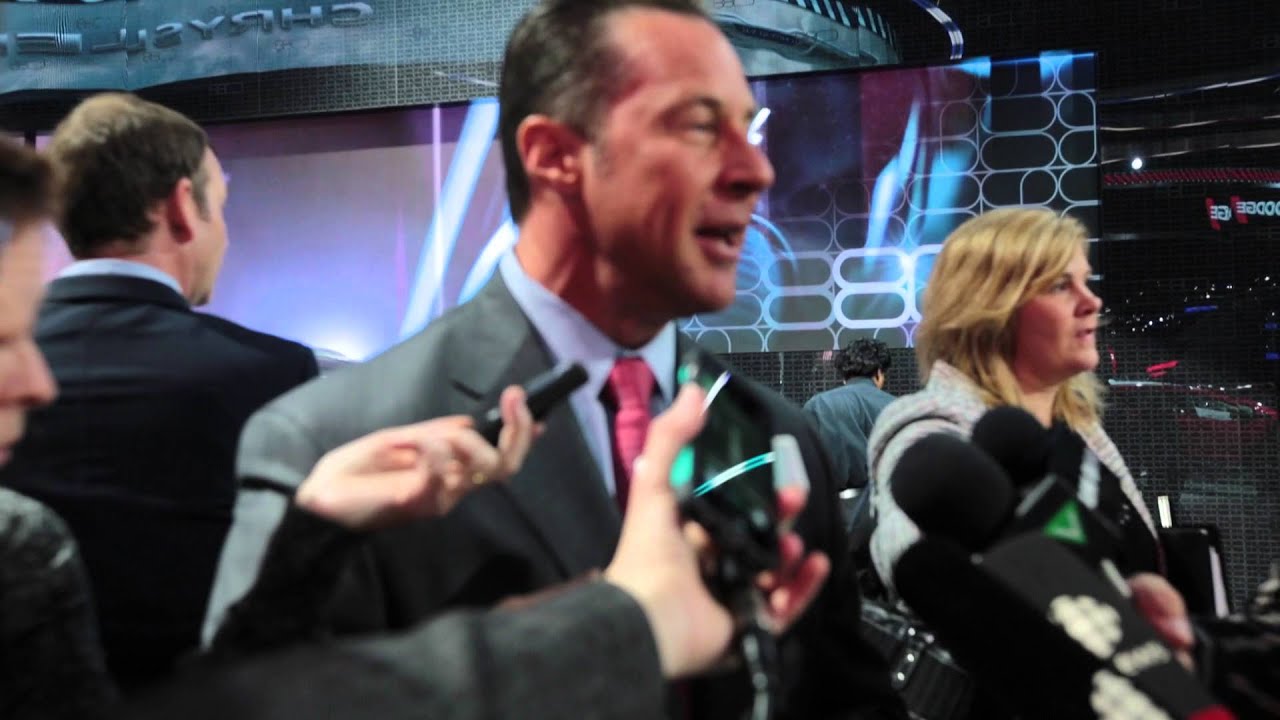 FCA's Reid Bigland at the NAIAS