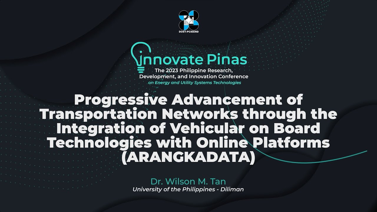 ARANGKADATA:Advancement of Transpo Networks through the Integration of Vehicular on-Board Technology