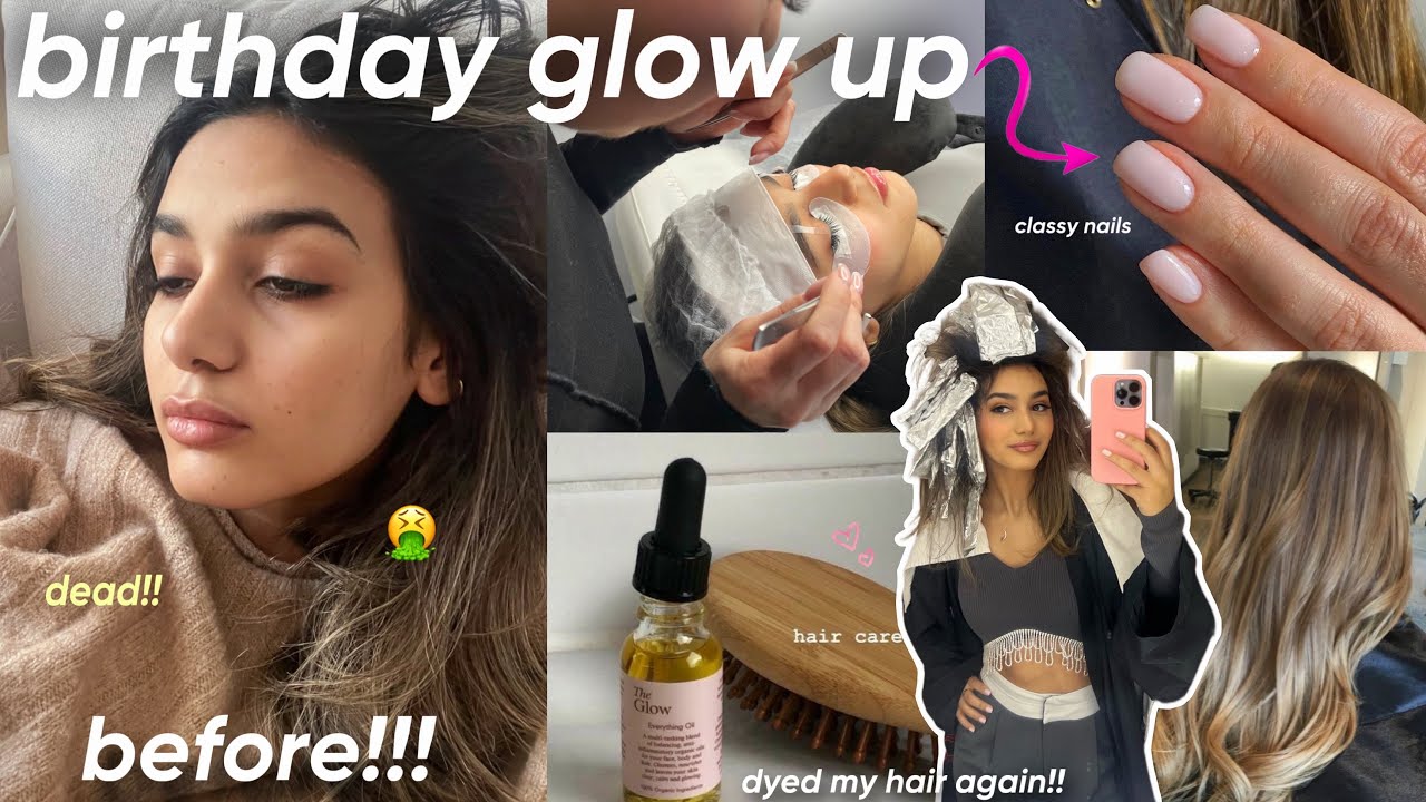 the ULTIMATE GLOW UP for my birthday💇‍♀️🧖🏻‍♀️|بدلت اللوك و قاديت حالتي قبل عيد ميلادي 🥰🌷💞