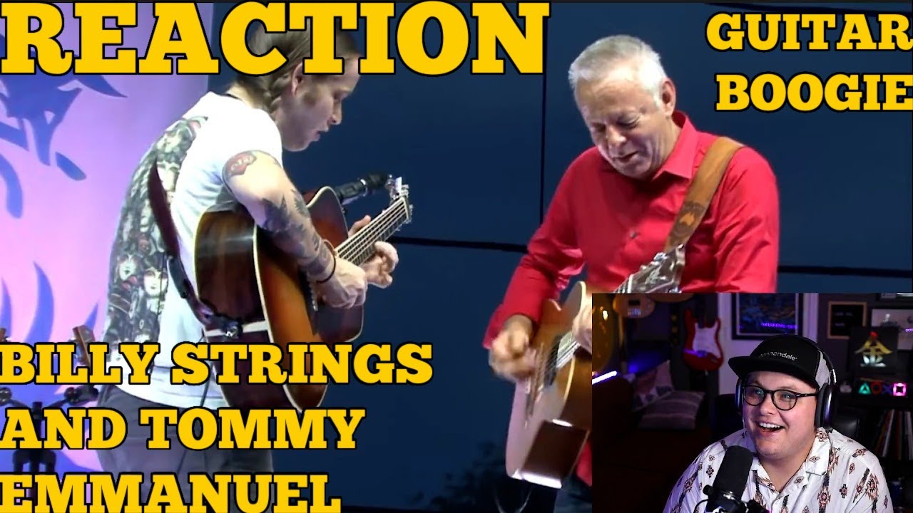 Tommy Emmanuel and Billy Strings Live | Guitar Boogie Reaction