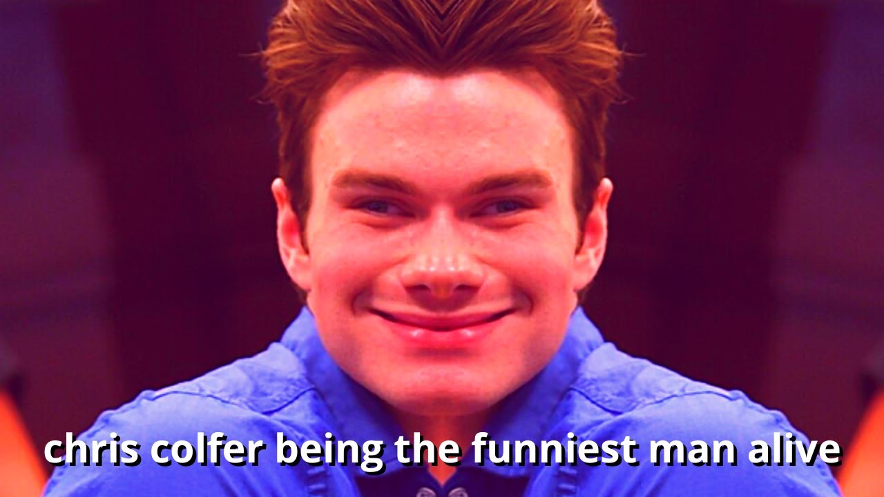 chris colfer being the funniest man alive for 11 minutes and 11 seconds