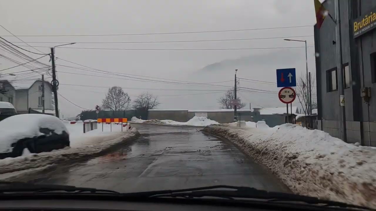 O iarnă ca altădată, prin Valea Jiului. 