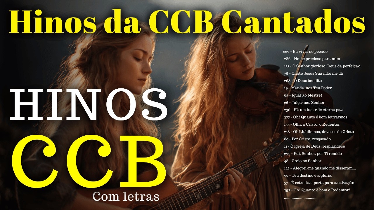 Hinos CCB Cantados | Seleção Especial de Louvores que Trazem Consolo e Paz