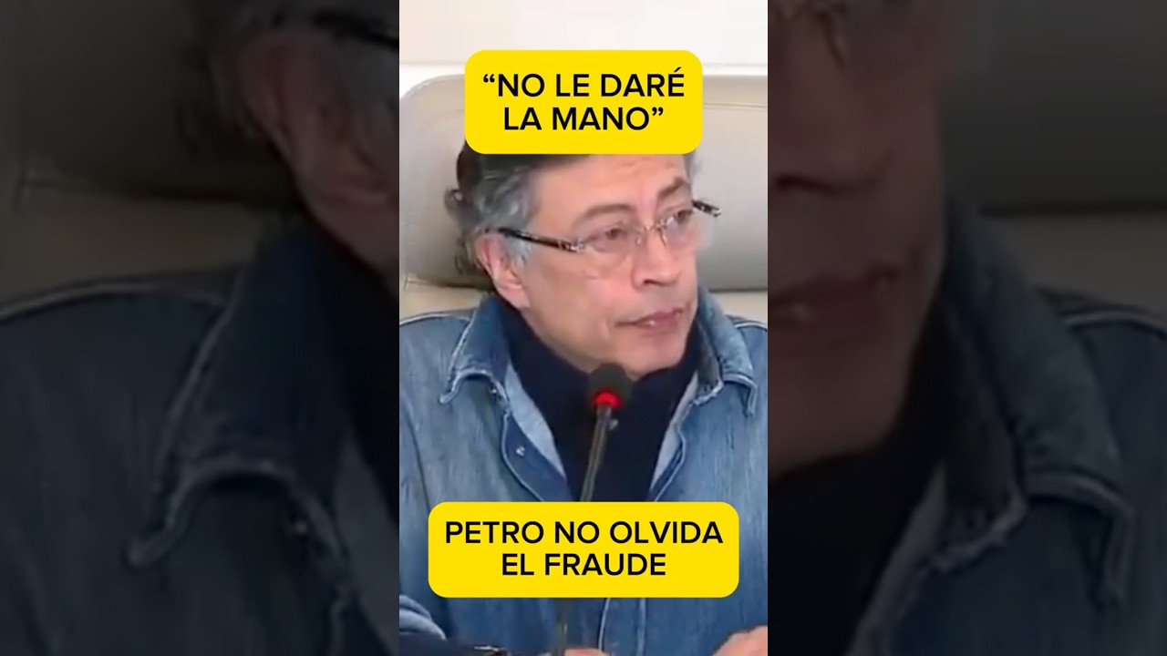 PETRO NO LE DAR&Aacute; LA MANO AL GATICO DE LA ESPRIELLA #colombia #elecciones #petro #abelardo