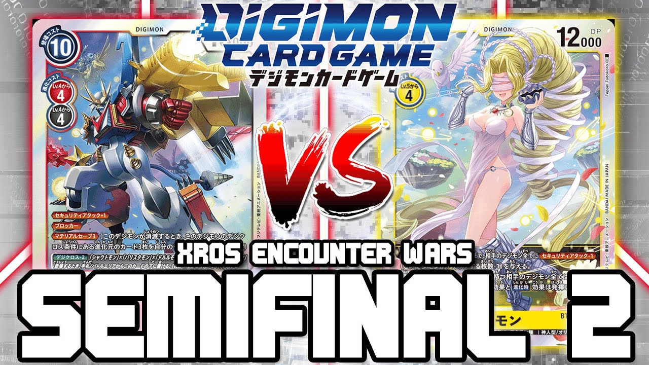 Сердце Xros против желтого гибрида Венеры!! | Карточная игра Digimon: BT-10 Xros Encounter Wars (...