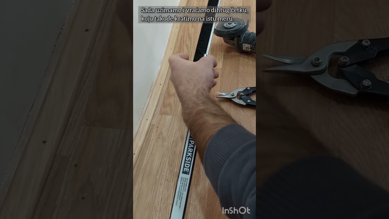 Ugradnja dihtung metlice za vrata