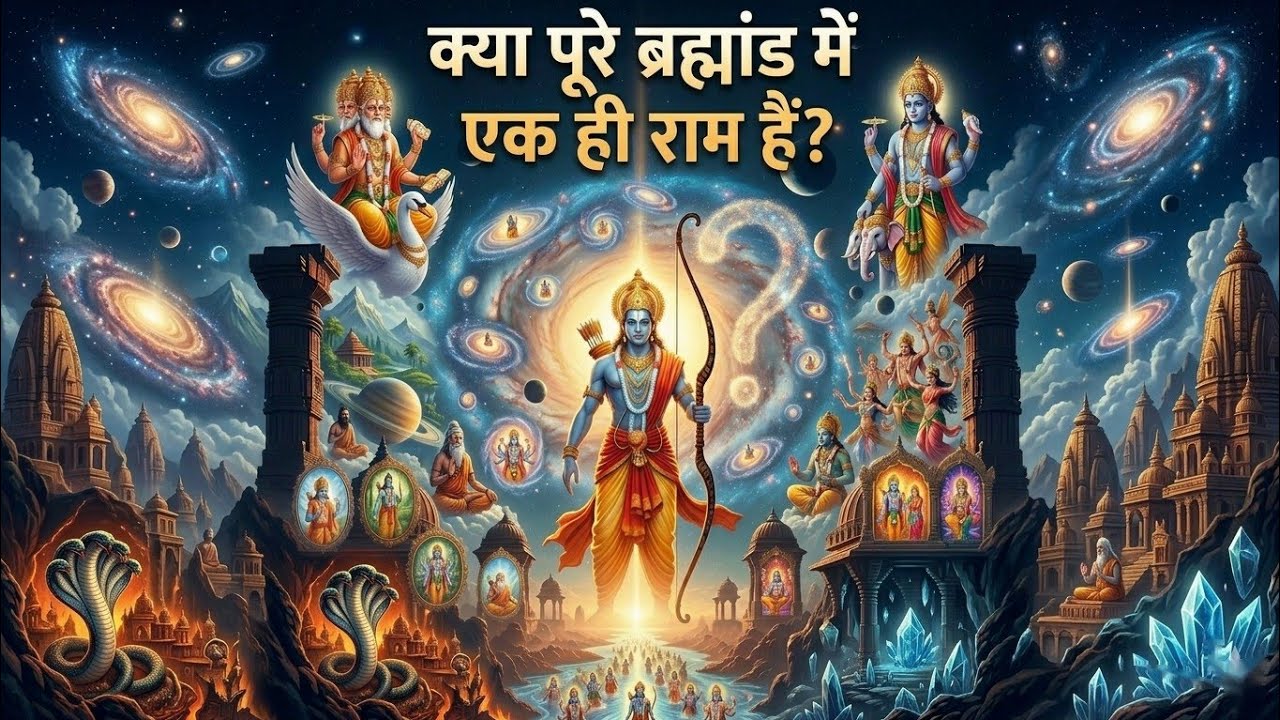 सकल ब्रह्मांड में कितने राम हैं? हम किस राम का जाप करें — जानिए गहरी सच्चाई”