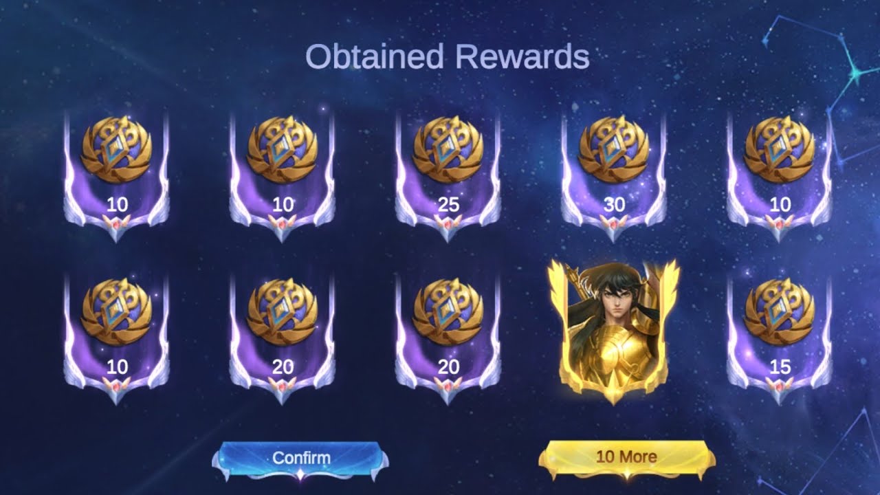 LUCKY DROP RATE | SAINTS SEIYA EVENT DRAW #mobilelegends 
