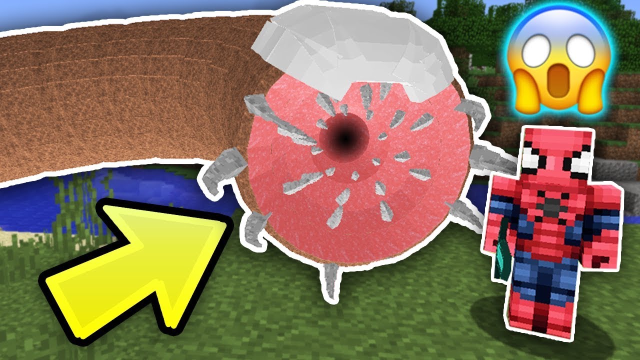 MİNECRAFT YENİLMEZ CANAVAR MODU (Dev Solucan,Robot) - En Güçlü Boss Modu