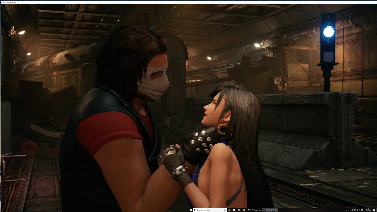 Tifa vs. Grungy Bandit ryona