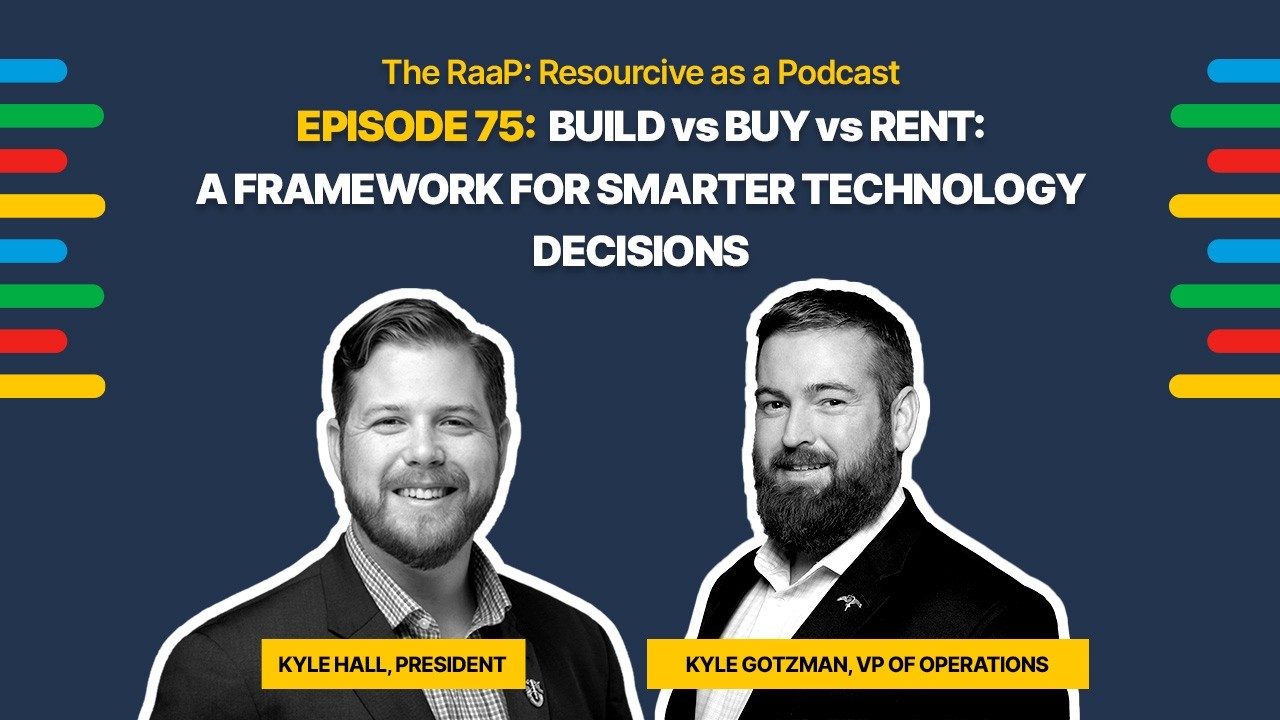 Episode #75: Build vs Buy vs Rent - A Framework for Smarter Technology Decisions