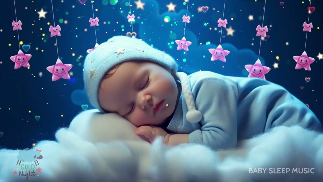 Deep Calm Night🎵Mozart & Brahms Lullabies ♥ Baby Music to Overcome Insomnia Quickly ♥
