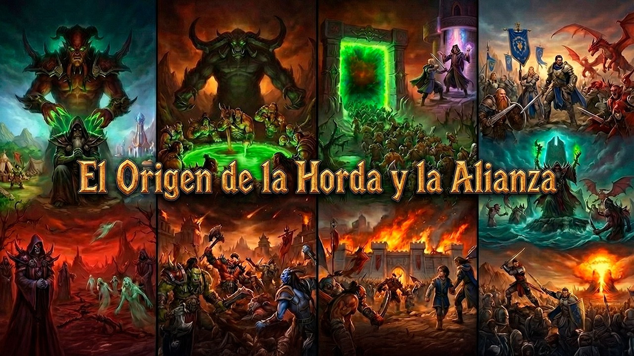 Historia de Warcraft [5] El Origen de la Horda y la Alianza