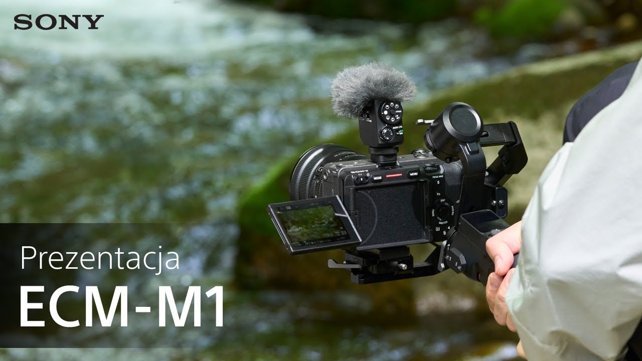 Przedstawiamy mikrofon typu shotgun Sony ECM-M1