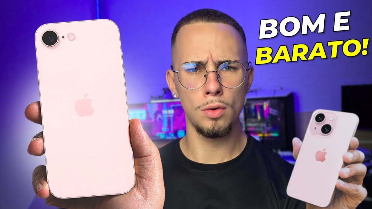 Comprei o IPHONE BARATINHO o melhor CUSTO-BENEF&Iacute;CIO 2025!!! - iPhone 16E
