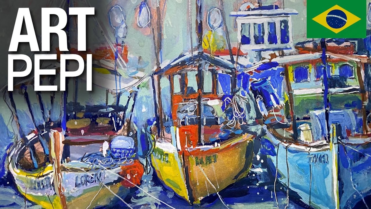 PEPI'S ART: ILHÉUS FISHING BOATS 