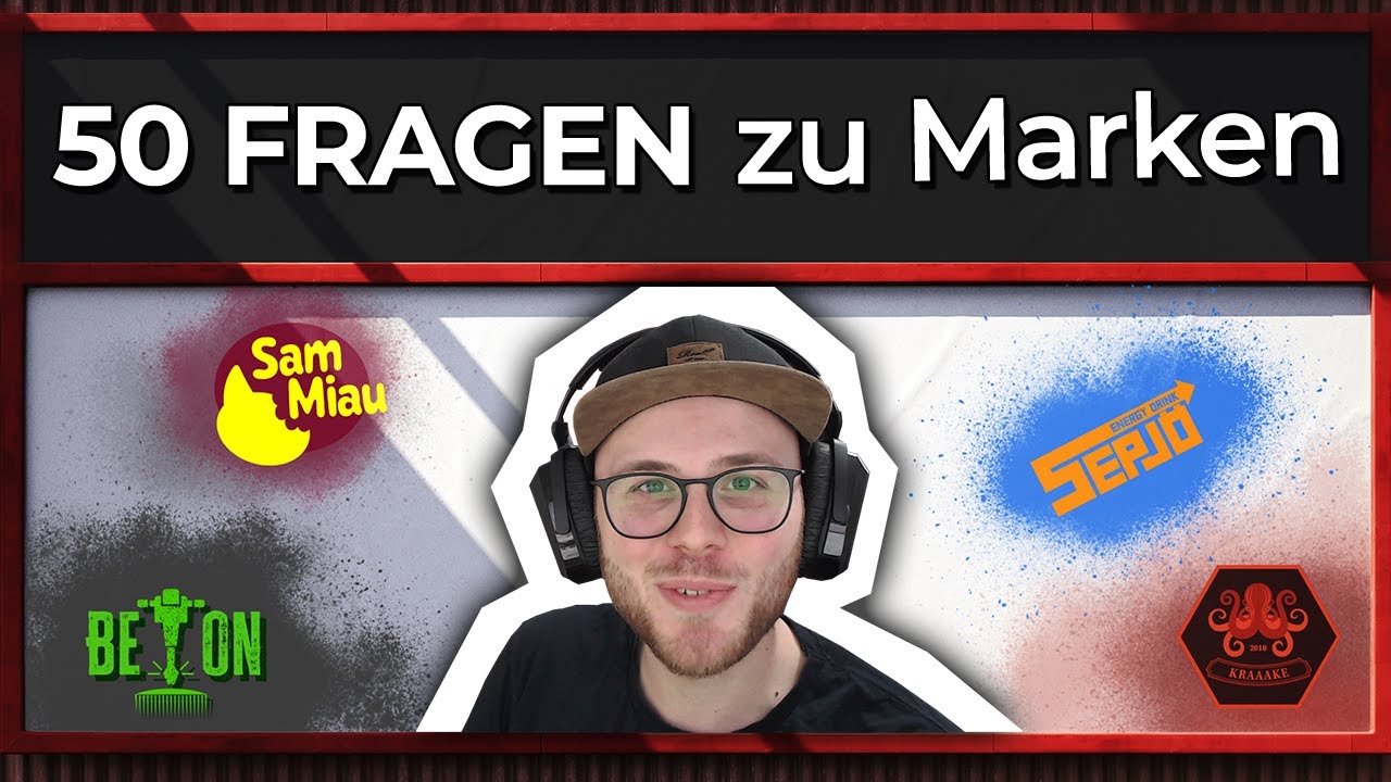 KENNT jeder, aber wer WEIẞ es? | 50 Fragen zu Marken
