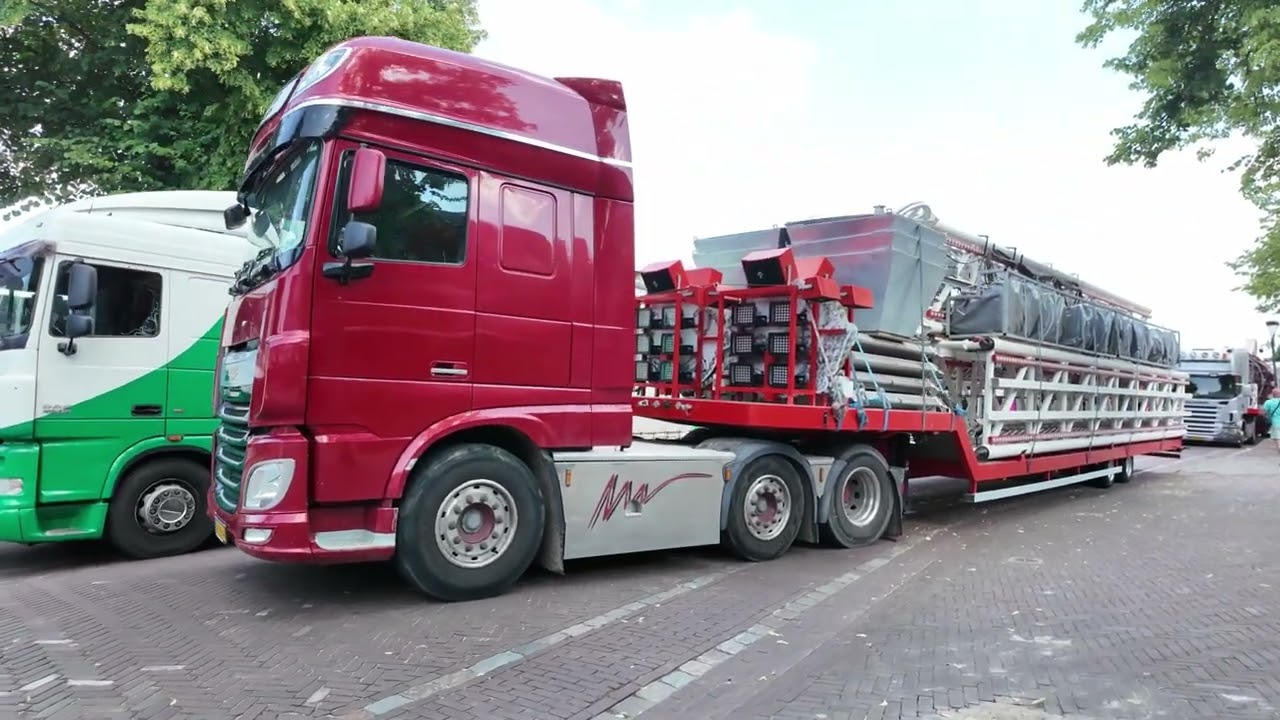 Opbouw Kermis Best 2025 @ 1ste Opbouwdag met 🌞38 🥵 graden