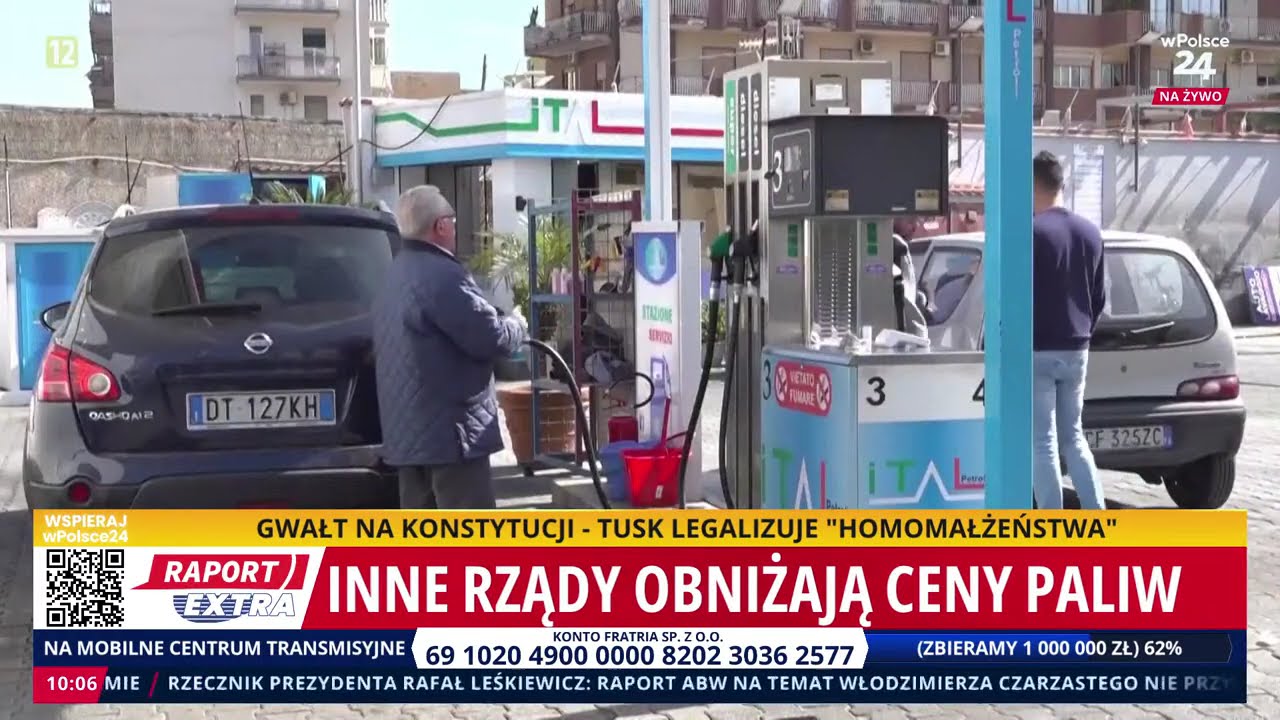Inne rządy tną ceny paliw