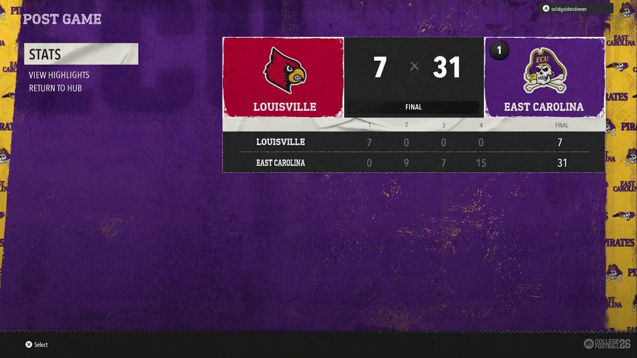 WEEK 3 Louisville🆚 🏈 ECU