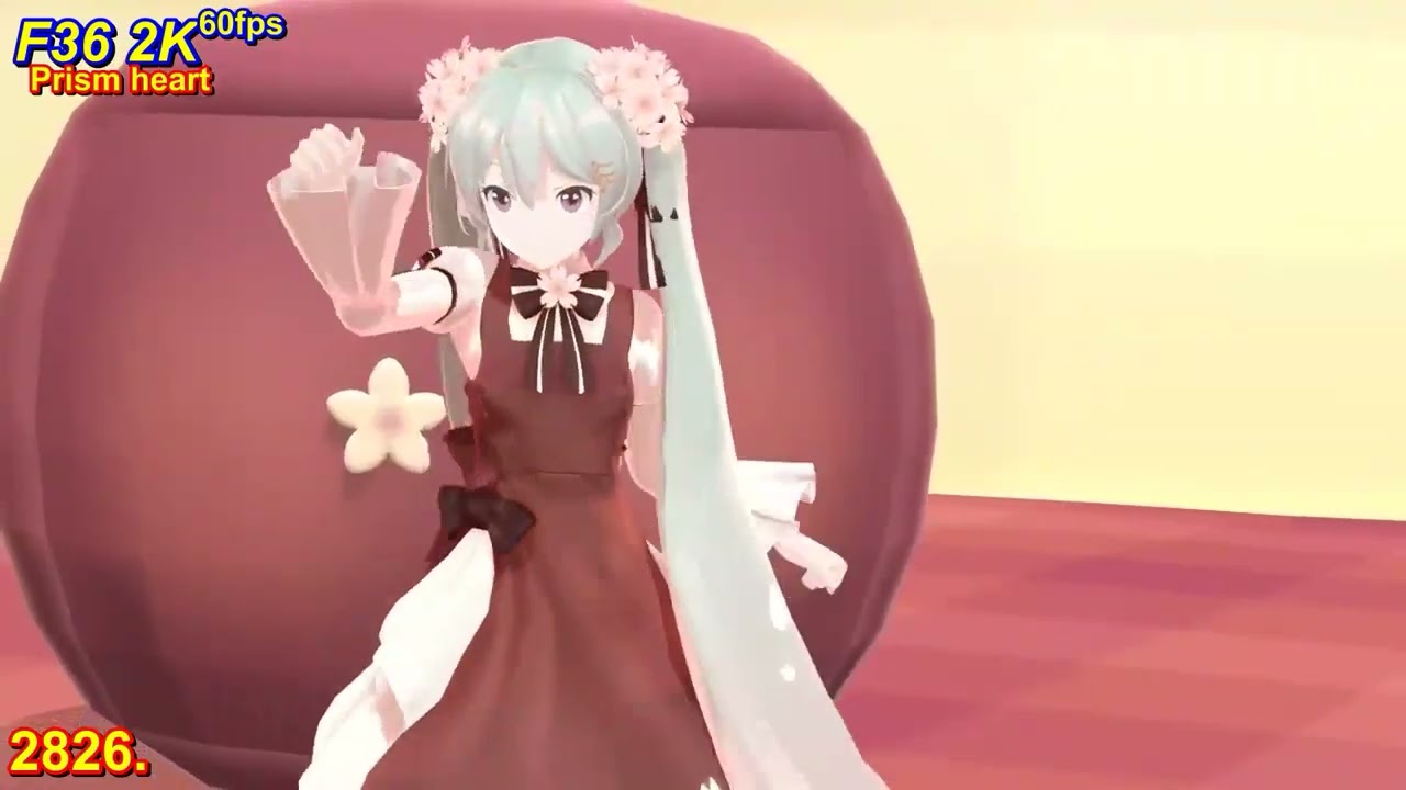2K 60Fps MMD Prism heart v.14 sub.Español 