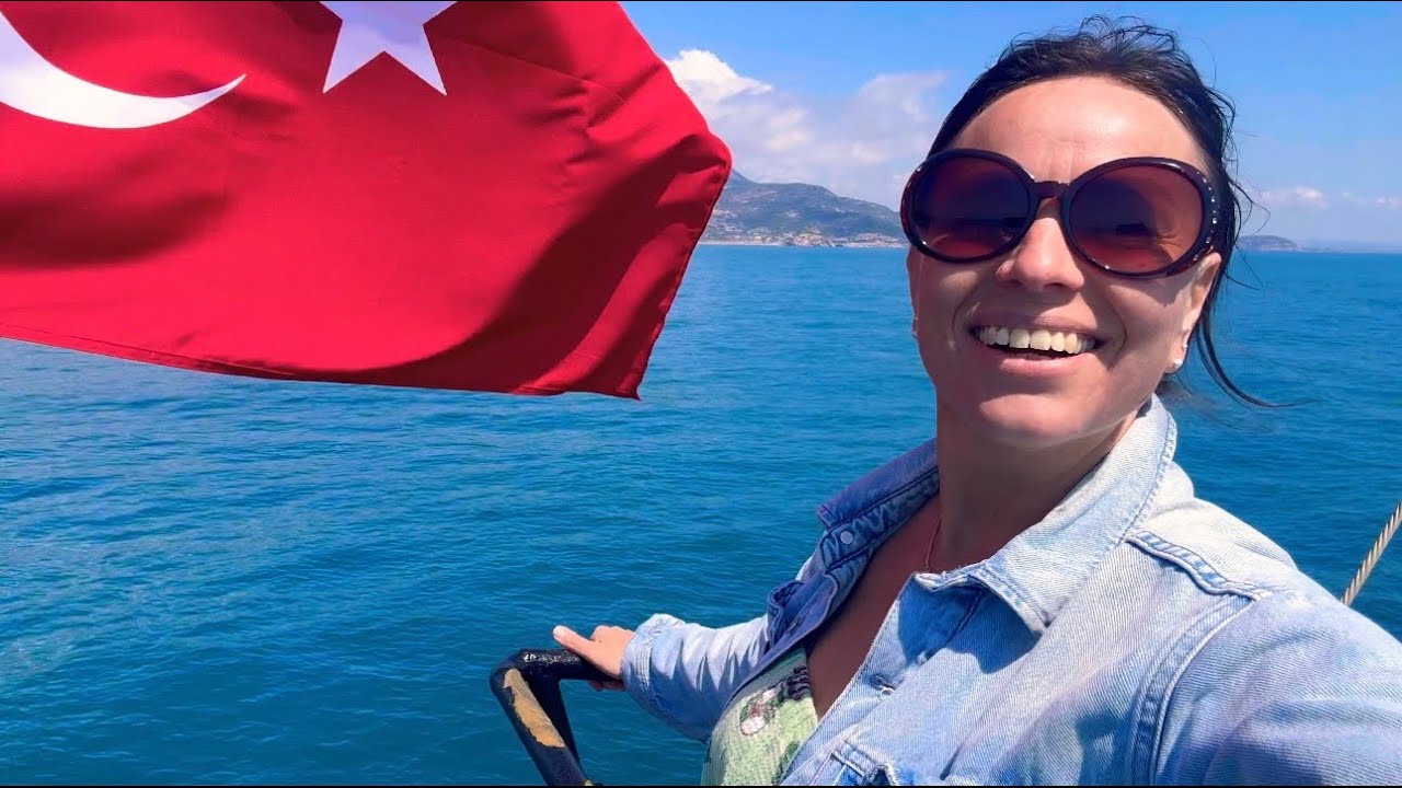 ТУРЕЦКИЙ 🇹🇷ТИТАНИК🚢ВЕРИТЬ ИЛИ НЕТ❓ГОРА АЛАНИИ СО ВСЕХ СТОРОН ⛰️ #alanya #море #корабль #отпуск 