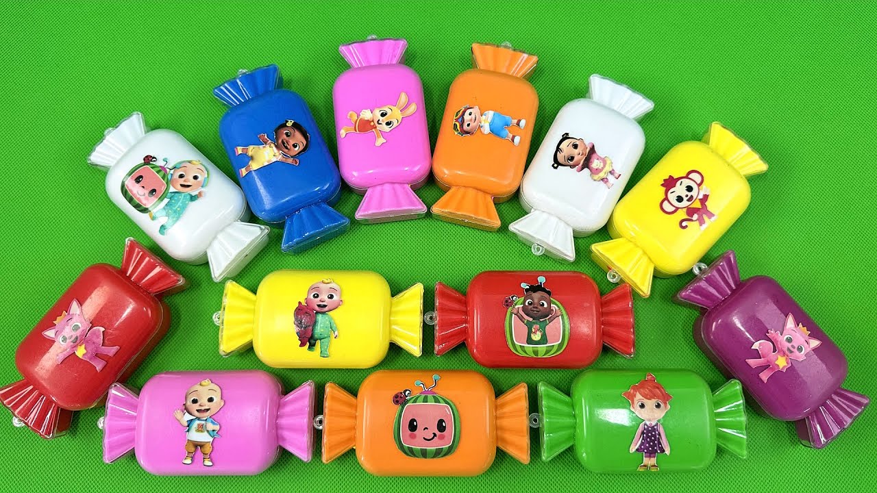 Hunting Cocomelon and Friends in Soft Rainbow Slime ASMR