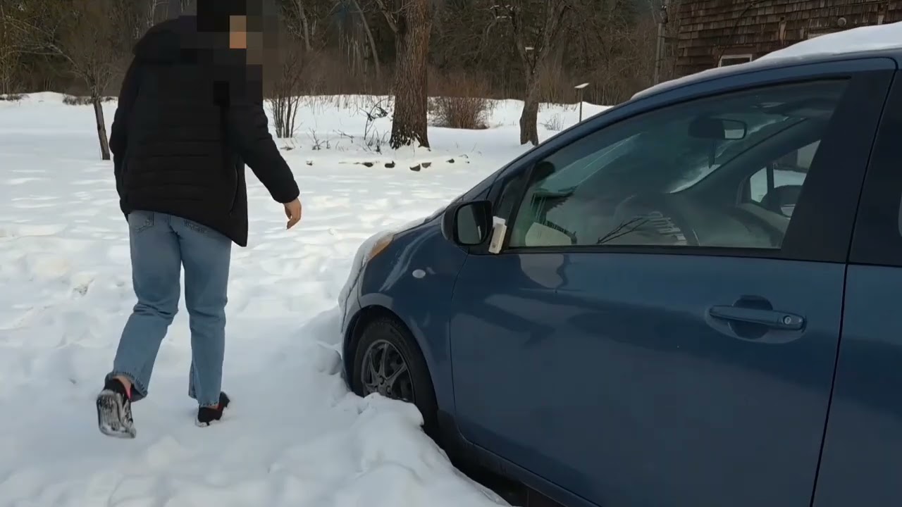 Rain’s Attempt: Following Messa Rae’s Struggle with the Blue Car’s battery issue . Yet another stuck