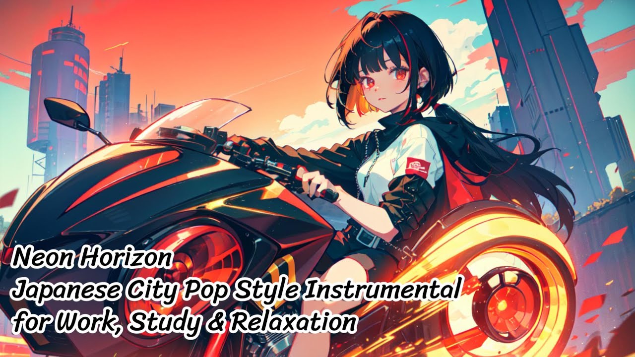 Neon Horizon – Japanese City Pop Style Instrumental for Work, Study & Relaxation