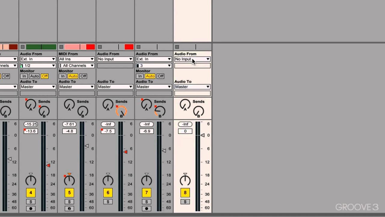 Ableton Live 9 Sends Returns And Busses