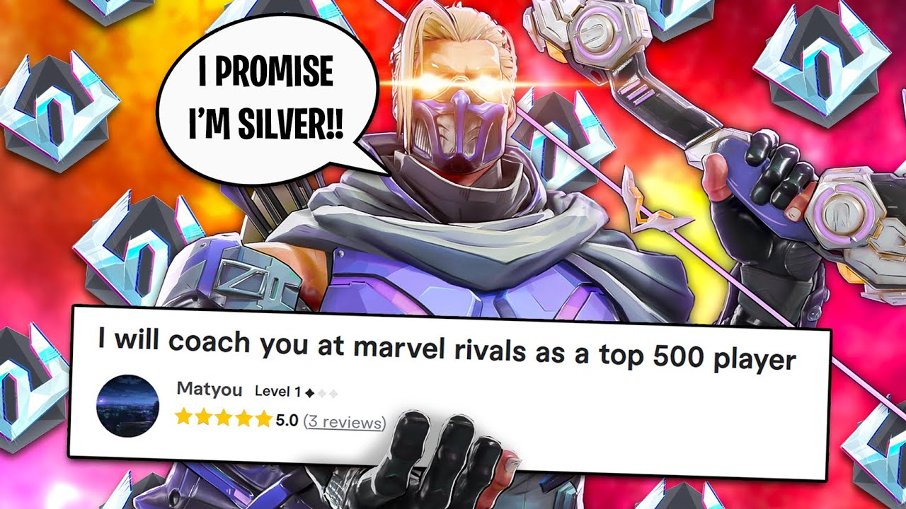 I Hired a Marvel Rivals Coach on Fiverr but Secretly I'm Top 500