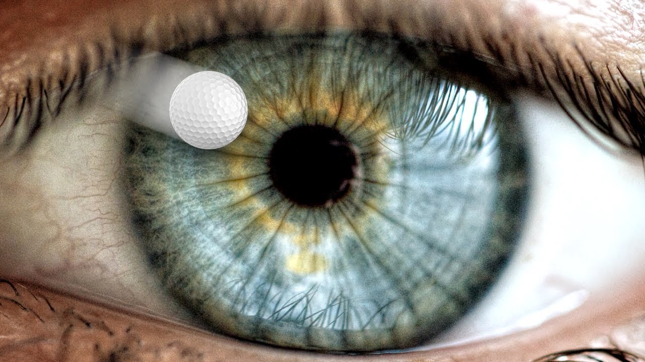 INTO THE EYEBALL! - GOLF IT
