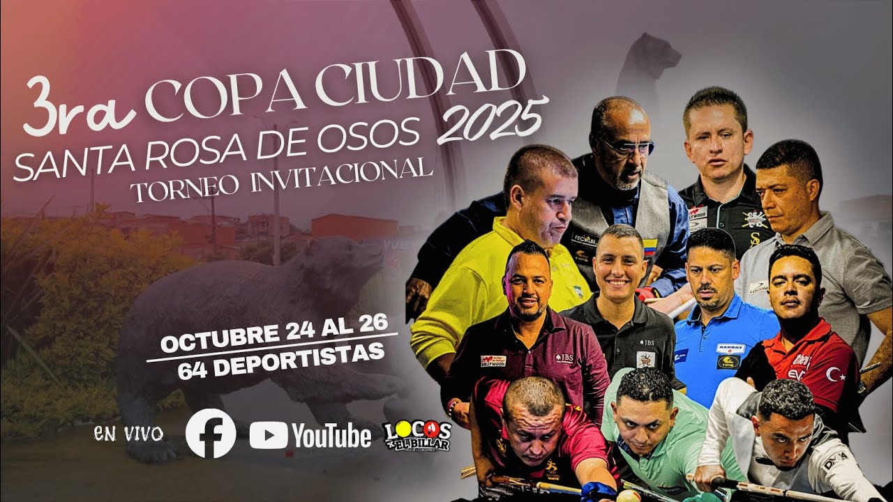 Final | Luis &Aacute;ngel Mart&iacute;nez  VS  Pedro Gonzales  | 3RA COPA SANTA ROSA DE OSOS