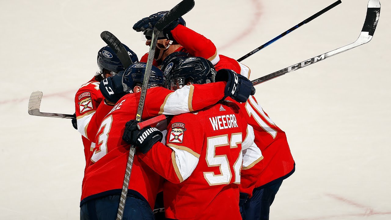 Barkov's OT snipe gives the Panthers the win, and Spencer Knight a piece of NHL history