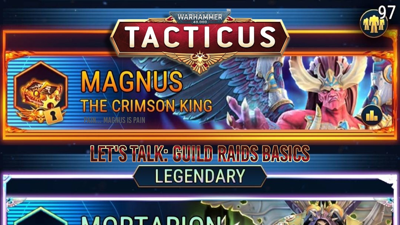 Let's Talk: Guild Raid Basics - Warhammer 40K: Tacticus