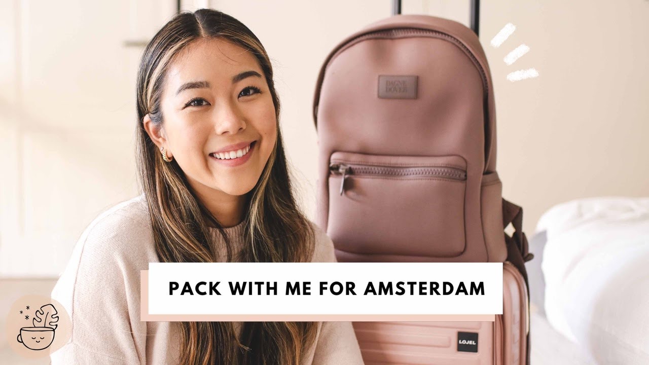 Pack With Me ✈️  A Month in Amsterdam!